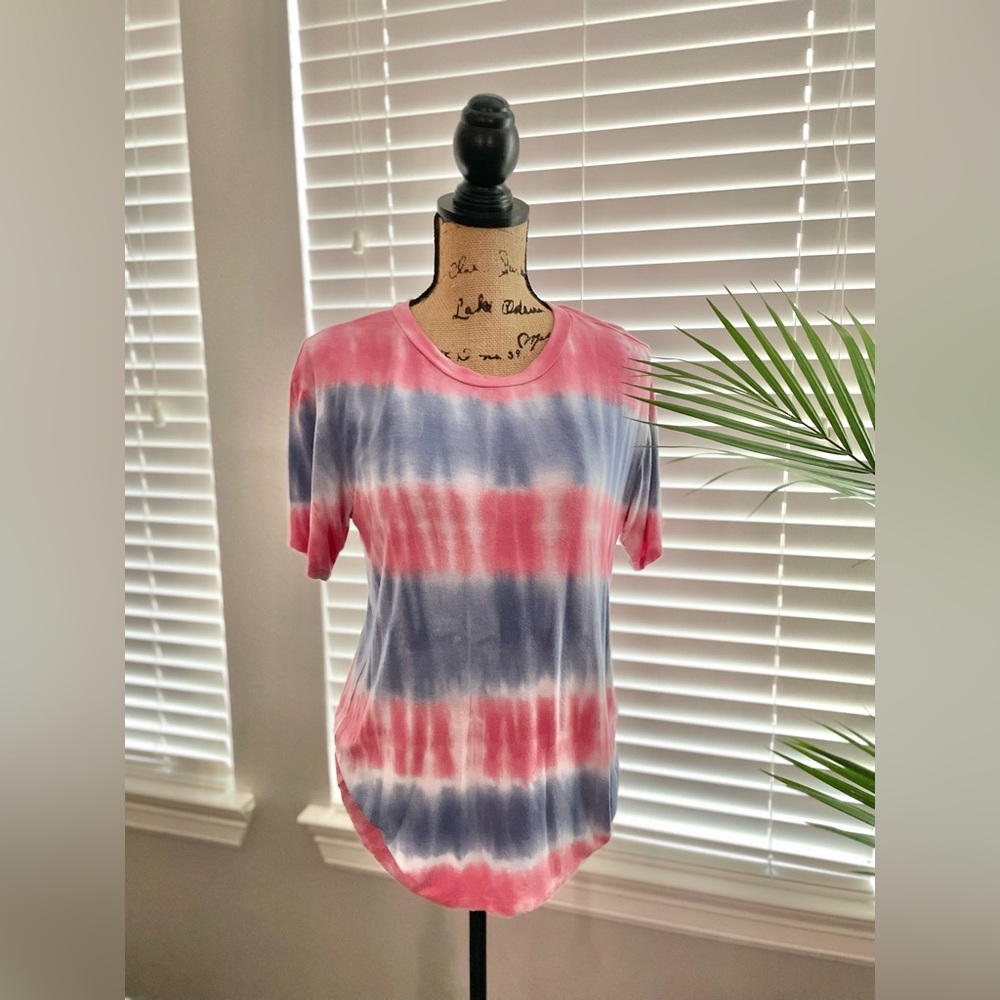 Oversized Red/White/Blue Tee